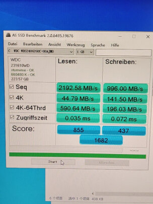 西部数据SN350 240GBASSDD评测截图