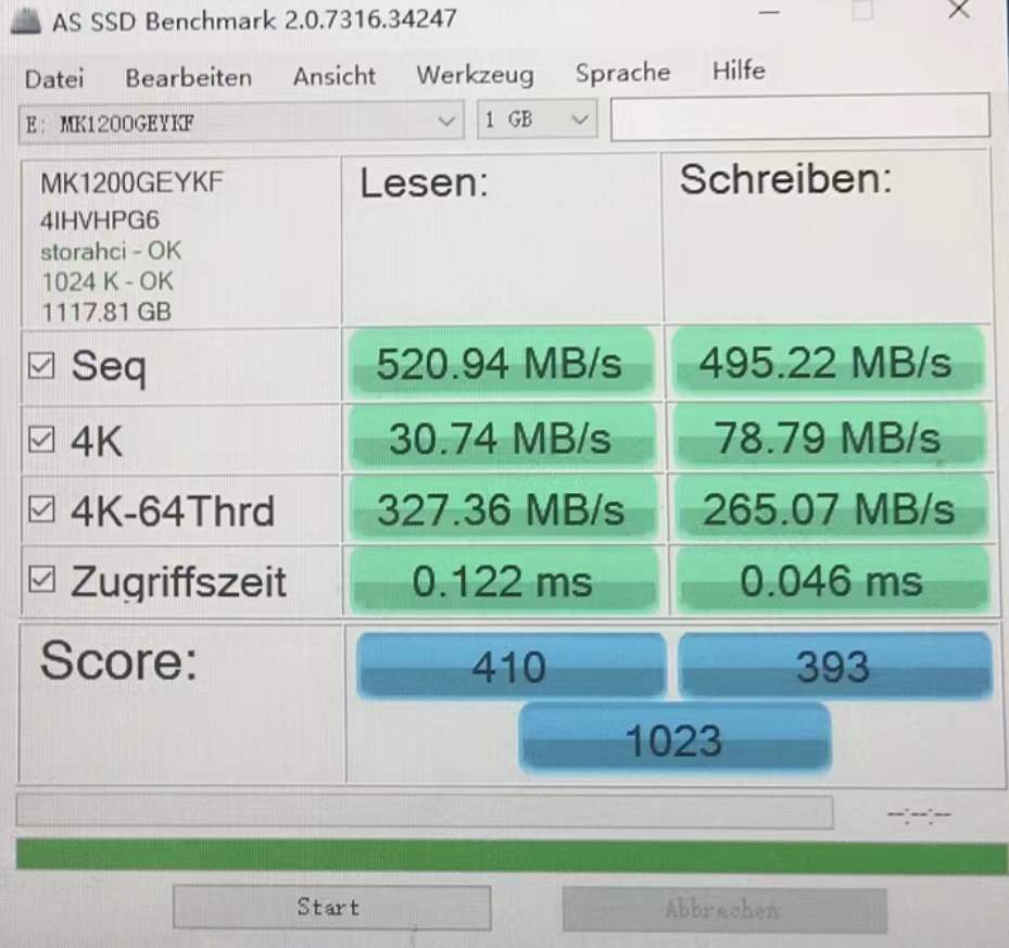 Intel S3710 1.2TBASSDD评测截图